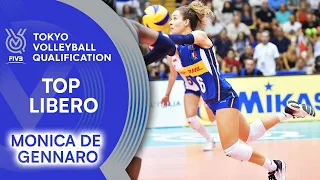 Monica De Gennaro saves every ball! | Top Libero | Volleyball Olympic Qualification 2019