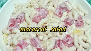 Creamy Macaroni Salad.