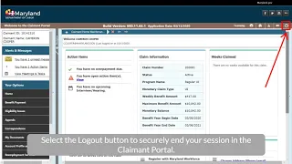 Maryland Unemployment Insurance BEACON Account Navigation