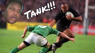 Reacting to Jonah Lomu "Lord of the Wings" ULTIMATE TRIBUTE