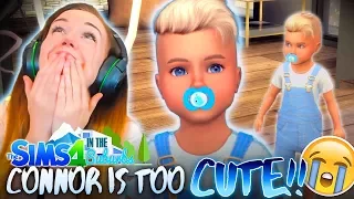 CANNOT 👏 HANDLE 👏 THE 👏 CUTENESS! 😩 (The Sims 4 IN THE SUBURBS #4! 🏘)￼