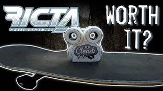 Testing Out RICTA CLOUDS 92A Skateboard Wheels