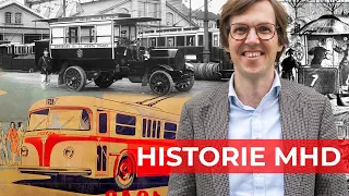 History of Prague's public transport: trams were supposed to run instead of the metro