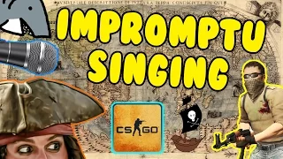 AMAZING SINGING on CS:GO SURF ft SwaggerSouls & ItsMillerpede