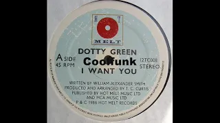 Dotty Green - I Want You (12 inch 1986)