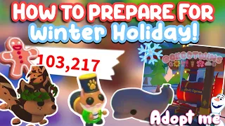 ☃️How to Prepare for WINTER HOLIDAY in Adopt 2023 *Tips+Tricks* Its Cxco Twins