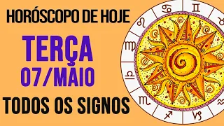 HORÓSCOPO DE HOJE // TERÇA - DIA 07/05/2024 - Todos os Signos [AMOR, TRABALHO E DINHEIRO]