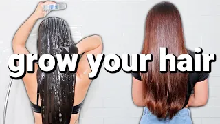 HOW TO GROW YOUR HAIR FASTER | Hair Growth Tips For Long And Healthy Hair