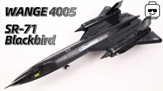 SR-71 Blackbird Strategic Reconnaissance Aircraft - WANGE 4005 (Speed Build Review)