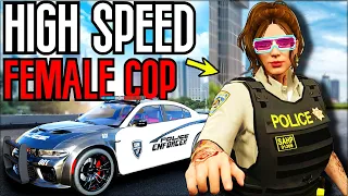 I Become a High Speed Cop in GTA 5 RP