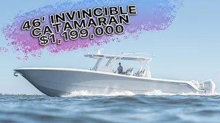46' INVINCIBLE CATAMARAN $1,199,000 - Full Walkthrough