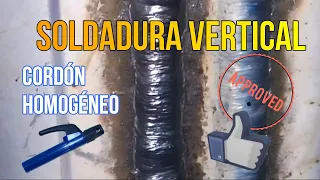 Soldadura con electrodo -  Vertical