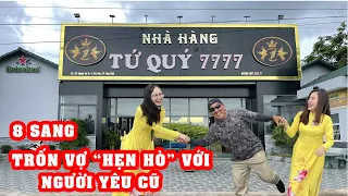 8 Sang trốn vợ "hẹn hò" với người yêu cũ bị con gái bắt tại trận tại nhà hàng Tứ Quý 7777 Phan Thiết