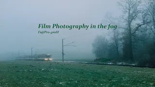 Relaxing Film Photography on a foggy morning - FujiPro 400H