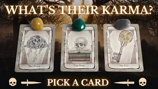 Pick A Card 💀 What Is Their KARMA For Hurting You? (Can Be Anyone) 💀Tarot Reading