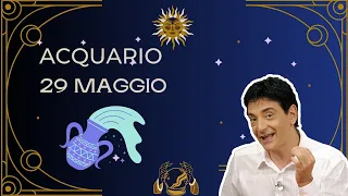 Acquario ♒️ Mercoledì 29/5/2024 🔮 Oroscopo di Paolo Fox - Mercoledì magico, con la Luna nel segno