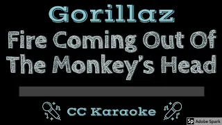 Gorillaz • Fire Coming Out Of The Monkey's Head (CC) [Karaoke Instrumental Lyrics]