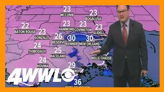 New Orleans Weather: A hard freeze across parts of SELA and S MS