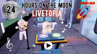24 Hours on the Moon in Livetopia | Roblox Lunar Adventure 2024 | Roblox
