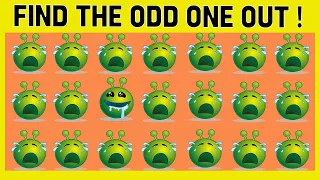 HOW GOOD ARE YOUR EYES #007 | - 98% FAILED l Paheliyan | Find The Odd Emoji l Emoji Quiz