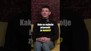 Prošlogodišnji maturant o učenju za maturu