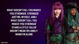 Dove Cameron, China Anne McClain   Stronger LYRICS Descendants 3 Under The Sea 1