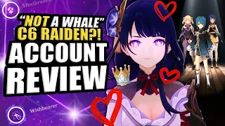 Reminding a Whale 4 Stars Exist 🐋 Genshin Impact Account Review