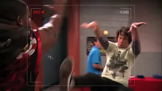 Spencer gets thrown into table | iCarly Flashback