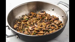 Sautéed Mushrooms and Onions (Easy Side Dish)