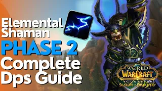 SoD Phase 2 Elemental Shaman Complete DPS Guide | Season of Discovery