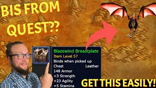 EASY BIS! Melee's best Chest is from a Quest in Season of Discovery World of Warcraft