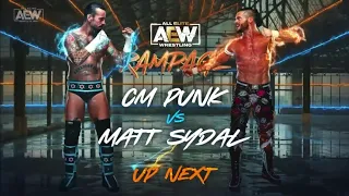 Matt Sydal vs. CM Punk: AEW Rampage, Oct. 15, 2021