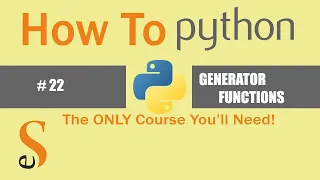 # 22 | GENERATOR FUNCTIONS | YIELD KEYWORD | PYTHON| RETURN VS. YIELD | PYTHON3