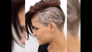 Special Undercut Hair style and Hair Design for Cute girls and Women