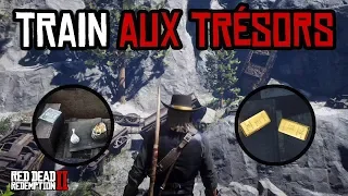 ( lieu insolite ) le mystère du TRÉSOR du  train crashé (red dead rédemption 2