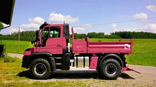 Mercedes-Benz Unimog U430 mit Forstseilwinde