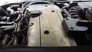 Mercedes Benz M111 Engine starting sound