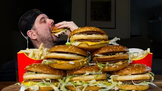 ASMR Big Mac Mukbang | Dave Kay ASMR