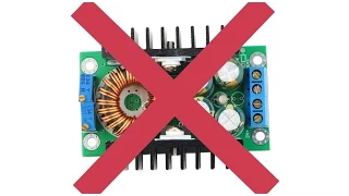 Лабораторный блок питания из преобразователя тока. МИНУСЫ.