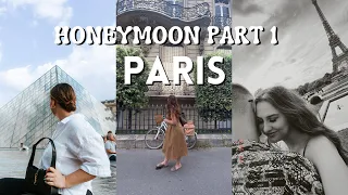 honeymoon vlog part 1: PARIS - my first ysl bag, eiffel tower & stranger things pop up