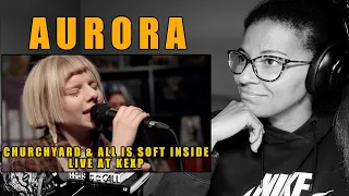 Aurora - Churchyard & All Is Soft Inside (Live on KEXP) | Reaction