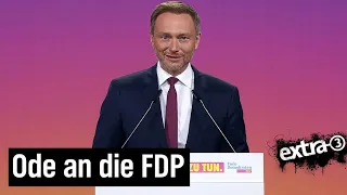 Ode an die FDP: "Hier zählt nur einer: Christian Lindner" | extra 3 | NDR