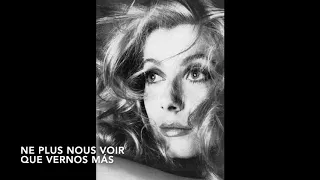 Catherine Deneuve & Serge Gainsbourg – Souviens-toi De M'oublier (1981) Paroles subtitulada Español