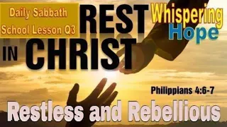 Amazing Sabbath School Lesson Hour 2 Q3 | Restless and Rebellious | Host Kem Tonge