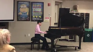 Todd Miao (10)  performs Chopin Waltz in e moll (posth.)