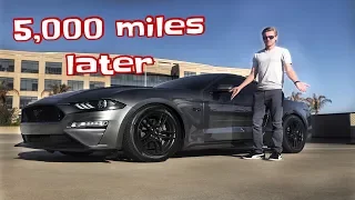 What happened after 5,000 Miles in my 2018 GT??