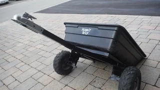 Small ATV trailer build