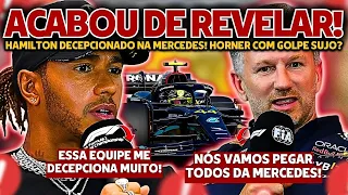 RED BULL SABOTANDO A MERCEDES? | LEWIS HAMILTON DÁ DECLARAÇÃO BRUTAL! | FIA MANDA RECADO PARA NORRIS