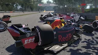 F1 2018 - Crash Compilation #8 (PC HD) [1080p60FPS]