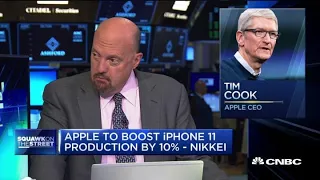 Cramer: People have underestimated iPhone, Tim Cook